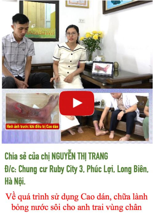 Chữa lành bỏng nước sôi