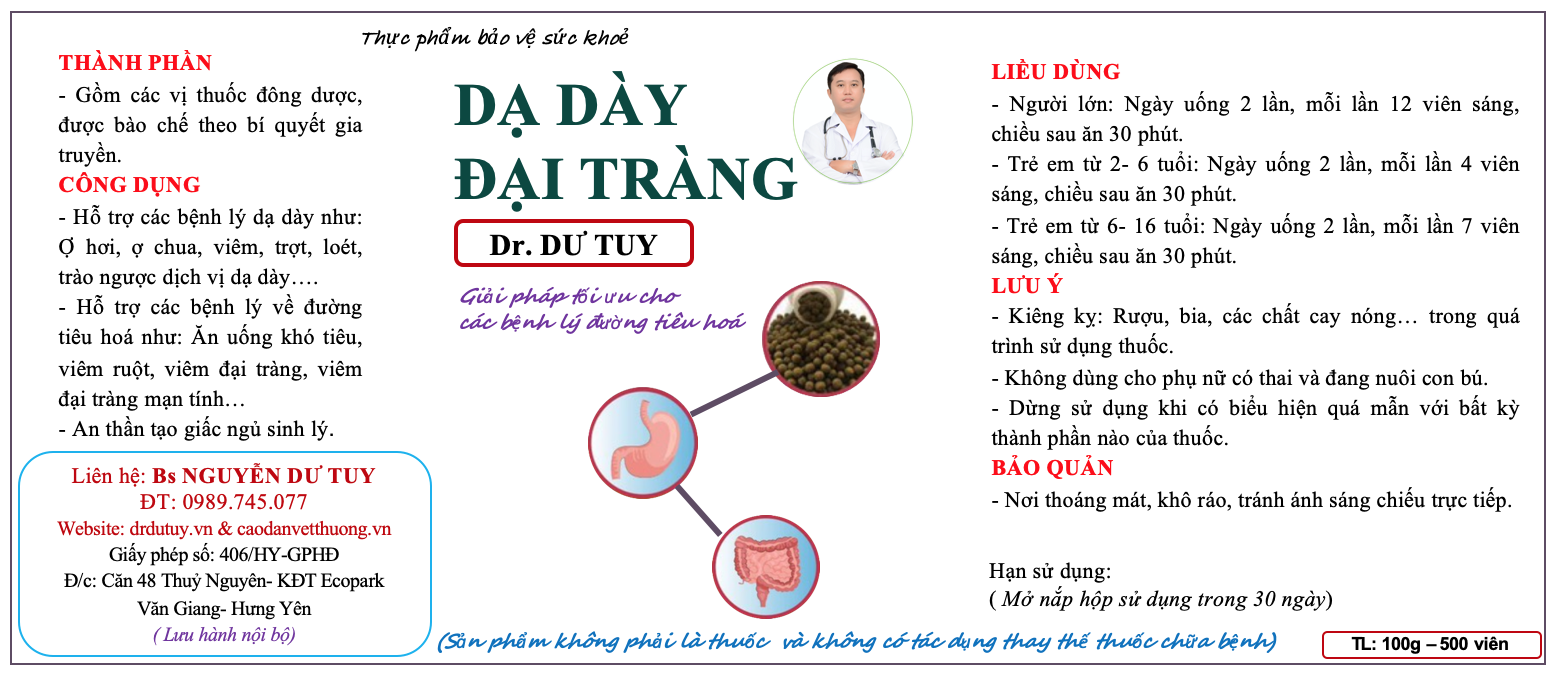 Dạ dày đại tràng