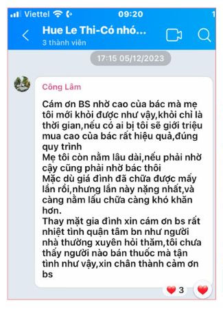 Chữa lành lở loét da ở người già nằm lâu