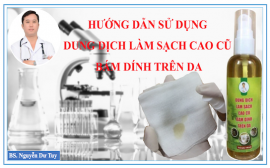 Dung dịch làm sạch Cao cũ