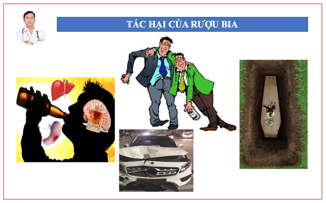 Tác hại của rượu bia