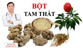 CÔNG DỤNG BỘT TAM THẤT