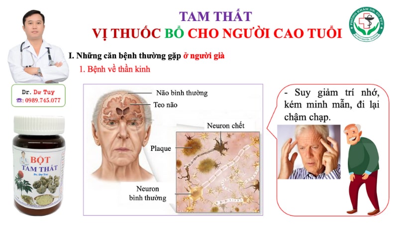 uống tam thất có tác dụng gì