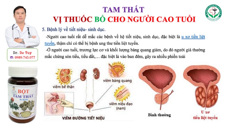 Uống tam thất kiêng gì